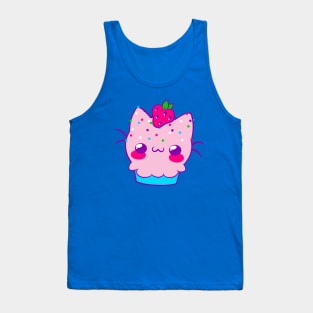 Cupcake Cat Tank Top